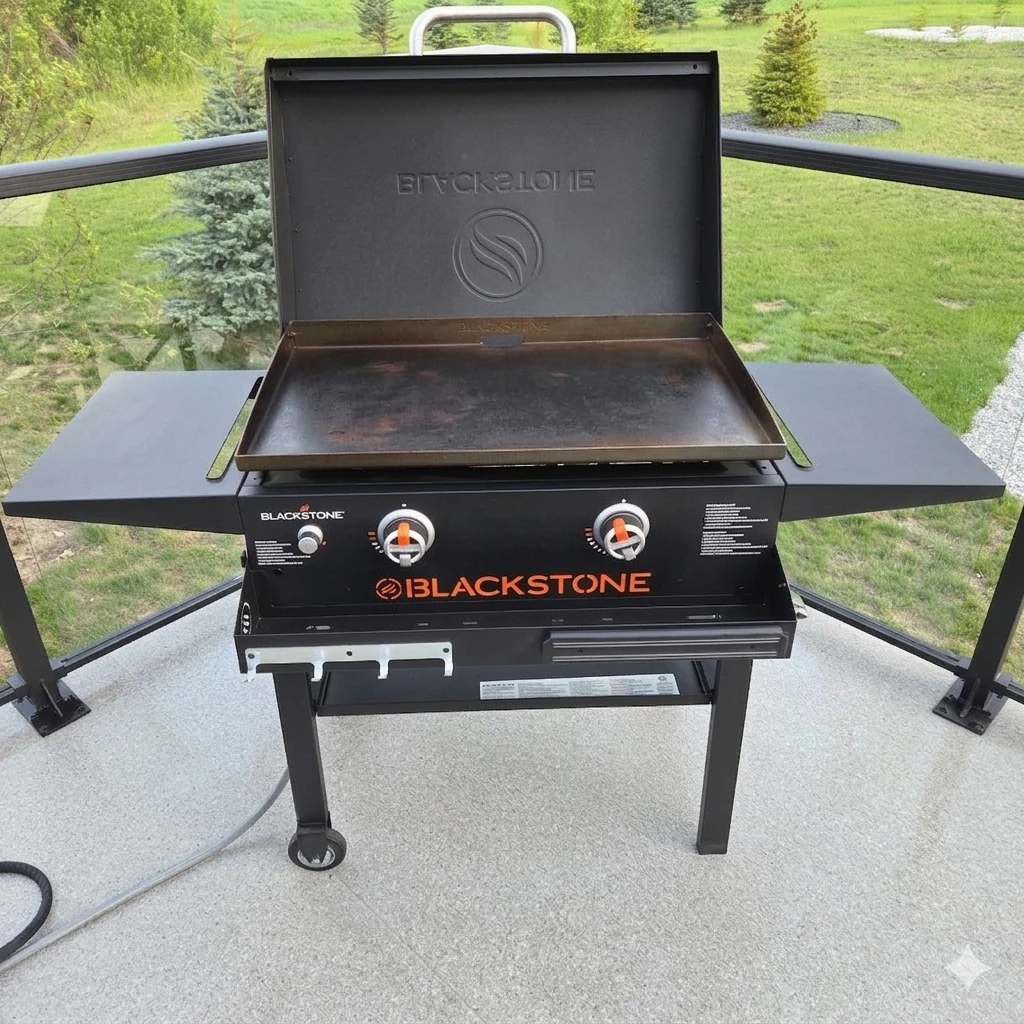 Blackstone 28" 2-Burner Griddle with Hood – NATURAL GAS - photo 4