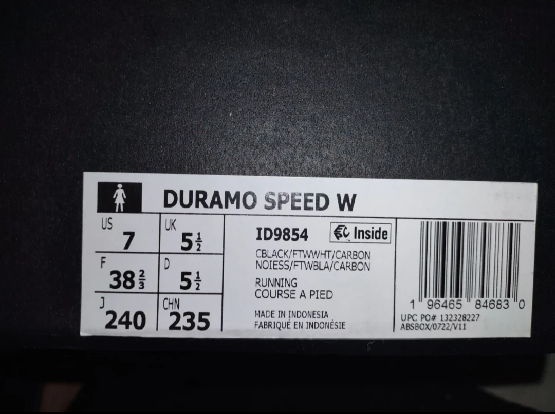 Adidas Duramo Speed W Running Shoes - Women's Size 7 ⚽ - photo 3