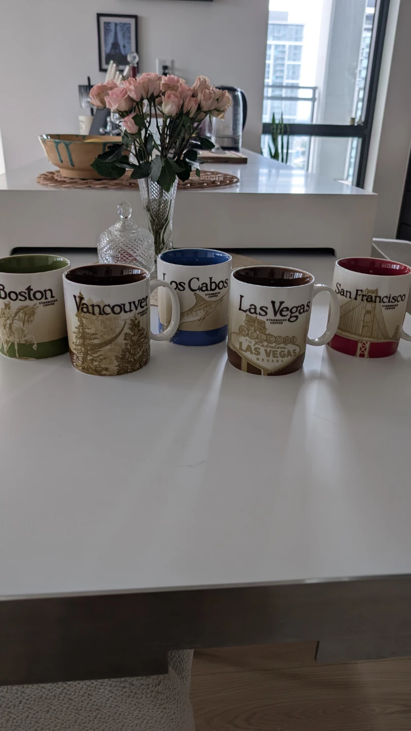 Starbucks City Mug Collection