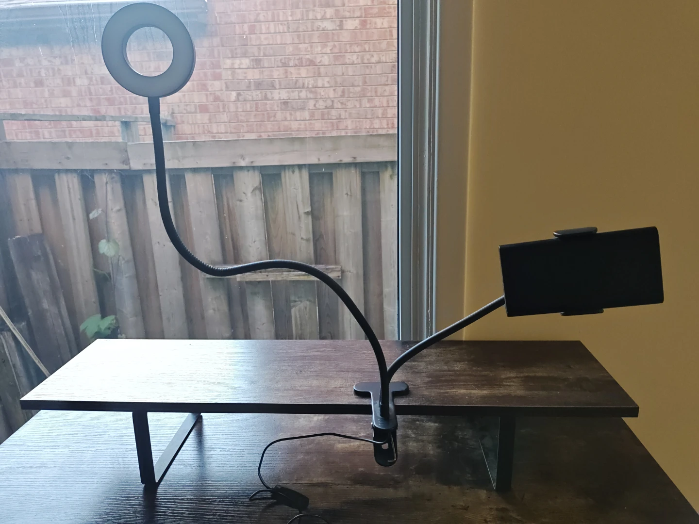 Adjustable Ring Light with Phone Holder - photo 2