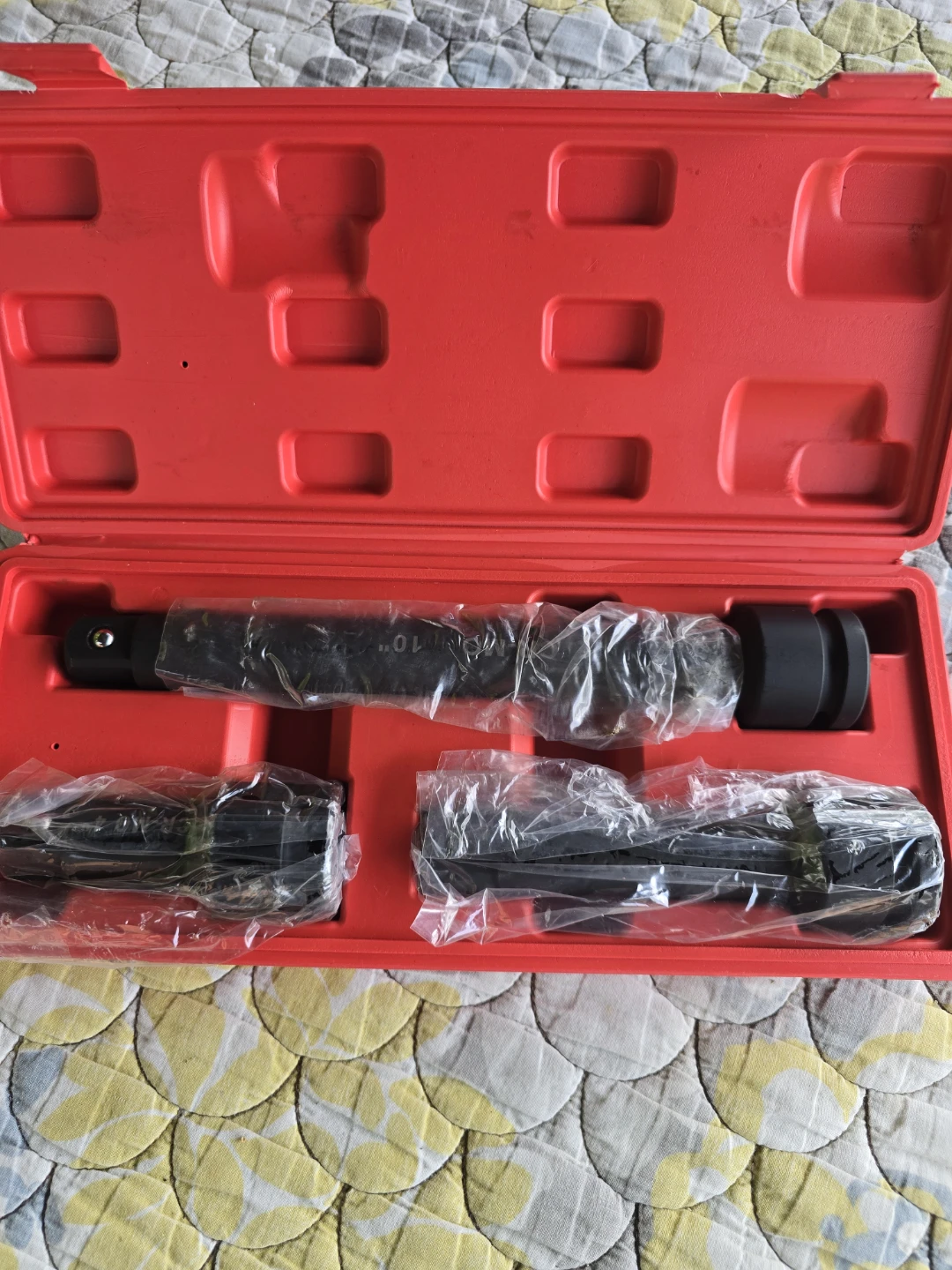 3 Pieces 3/4" Dr. Extension Bar Set
