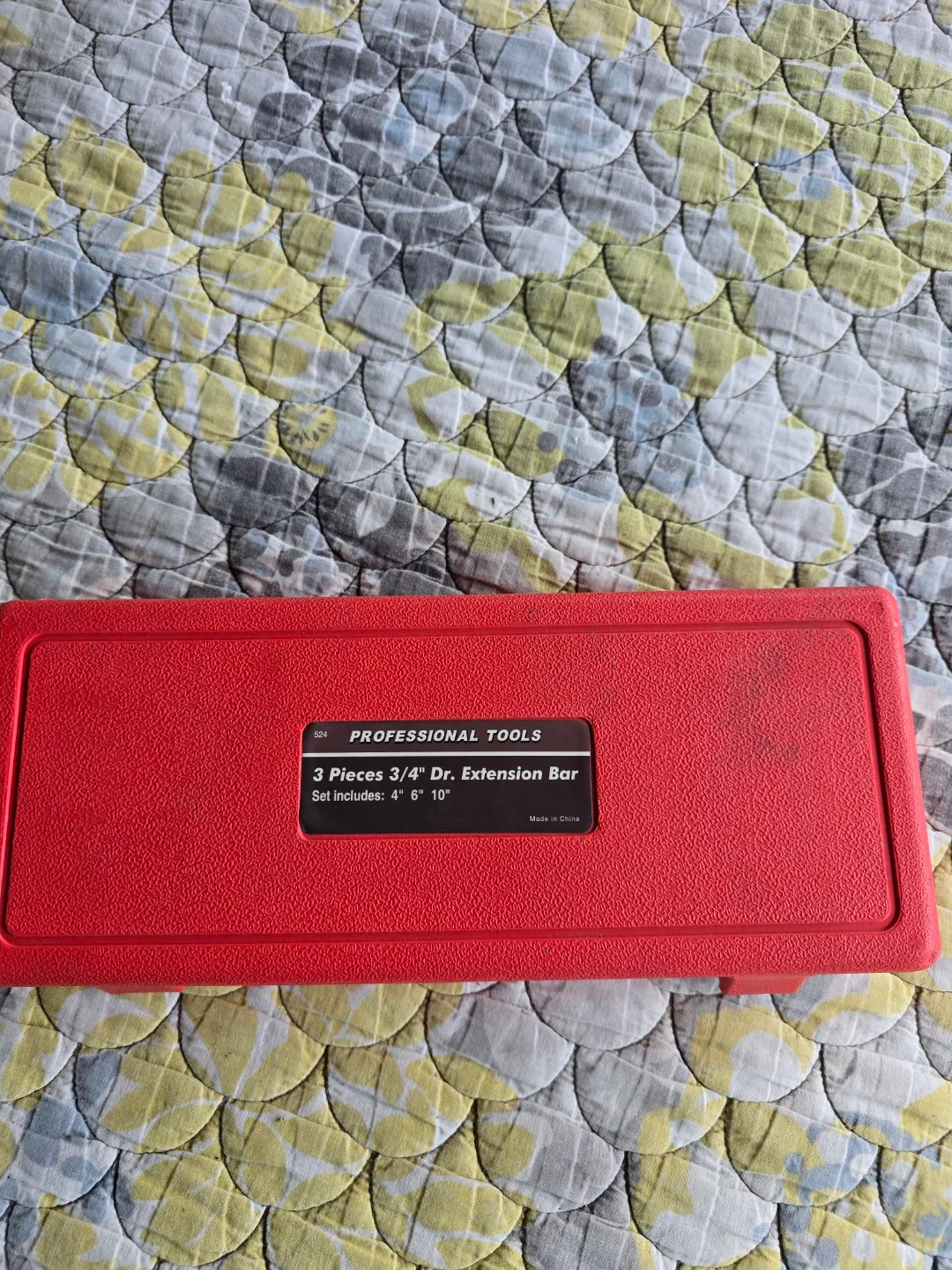3 Pieces 3/4" Dr. Extension Bar Set - photo 2