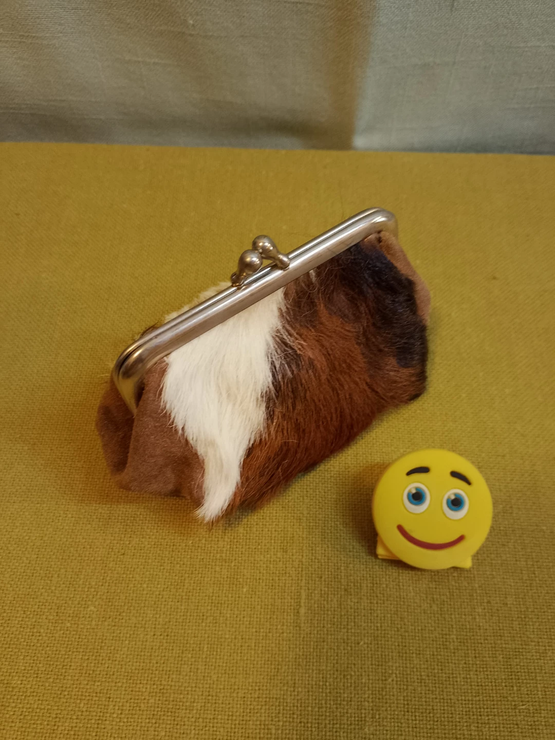 🪙 👛 ➡️ Real Cow Hide Coin Change Purse 🪙 👛