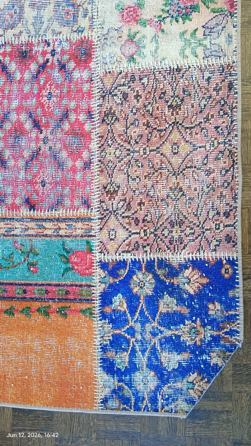 Patchwork Area Rug - photo 3
