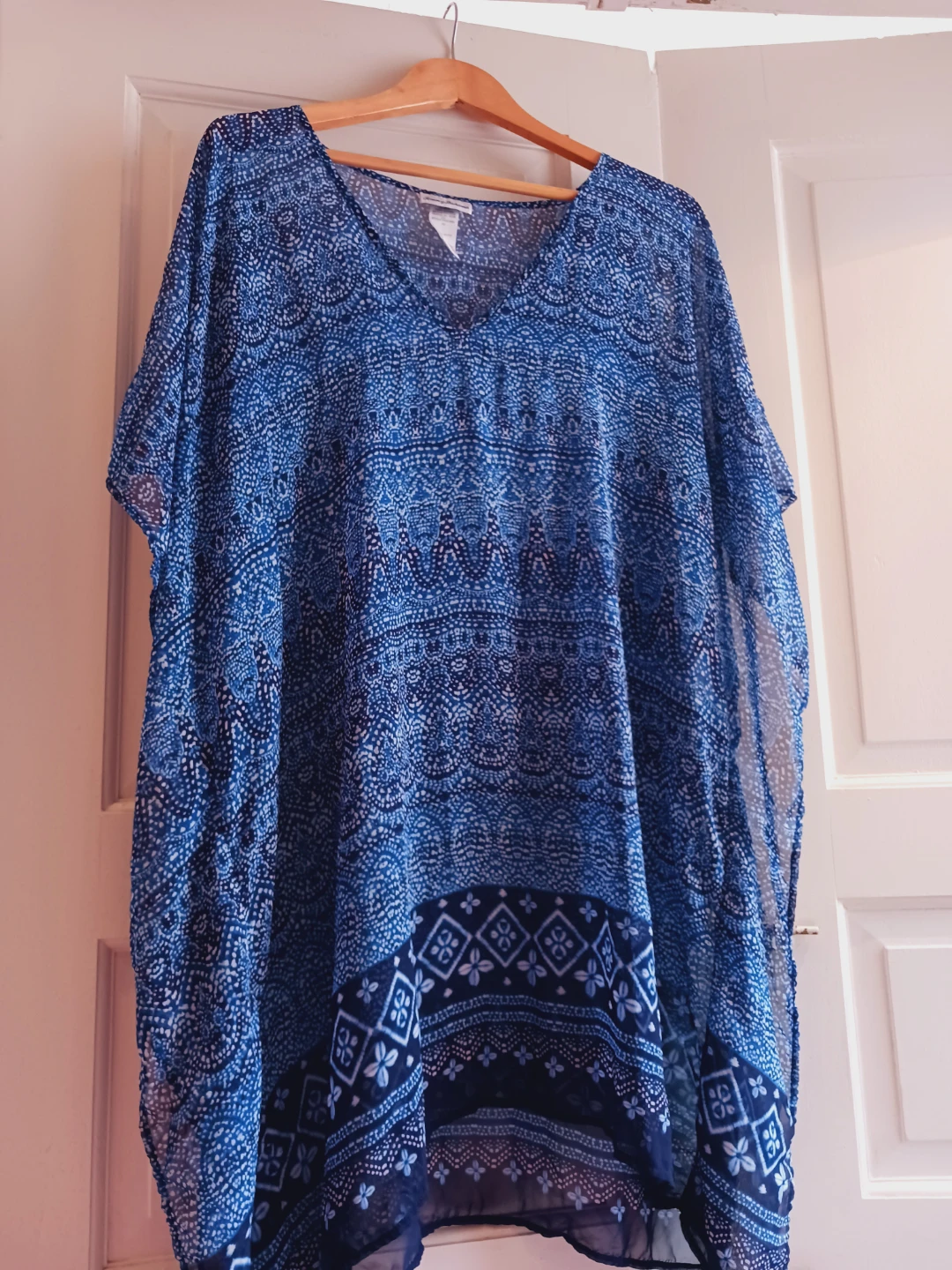 New !! TOMMY BAHAMA Blue Cover-Up /XL - photo 5