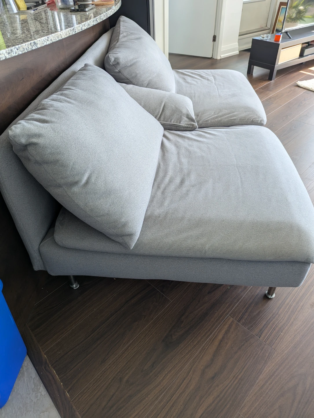 Modular sofa – Light grey - photo 2