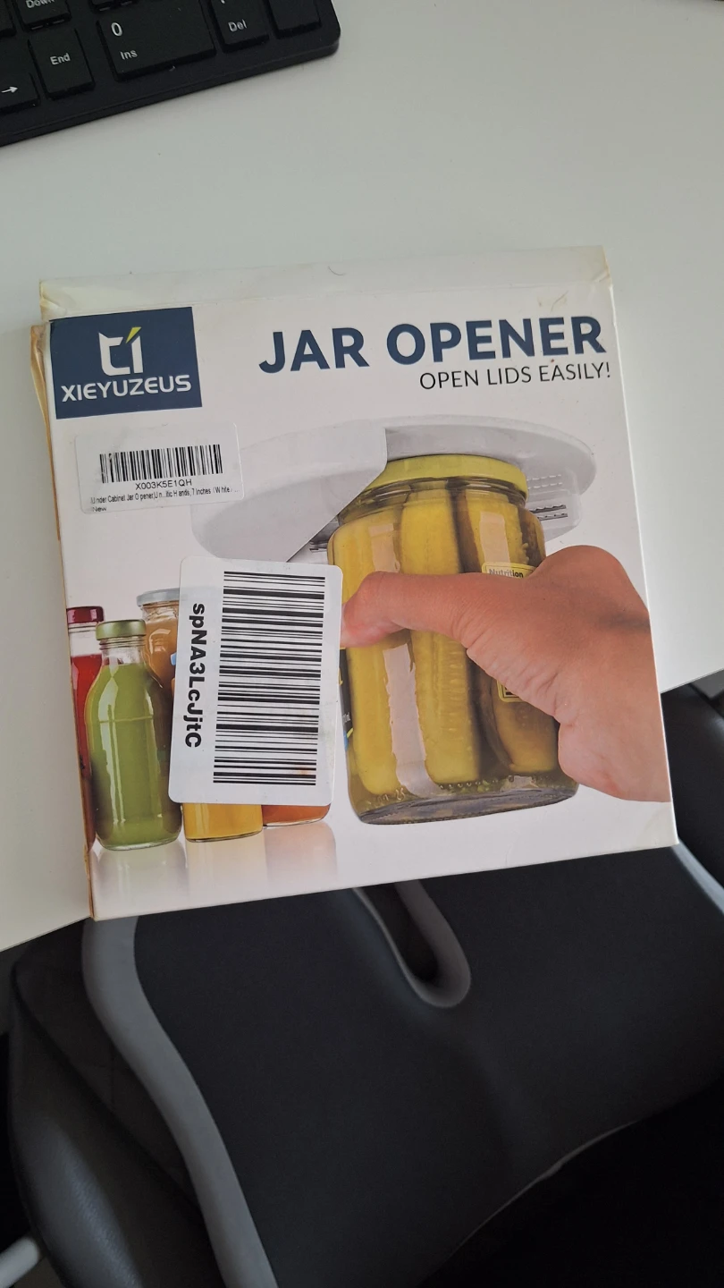 Under Cabinet Jar Opener