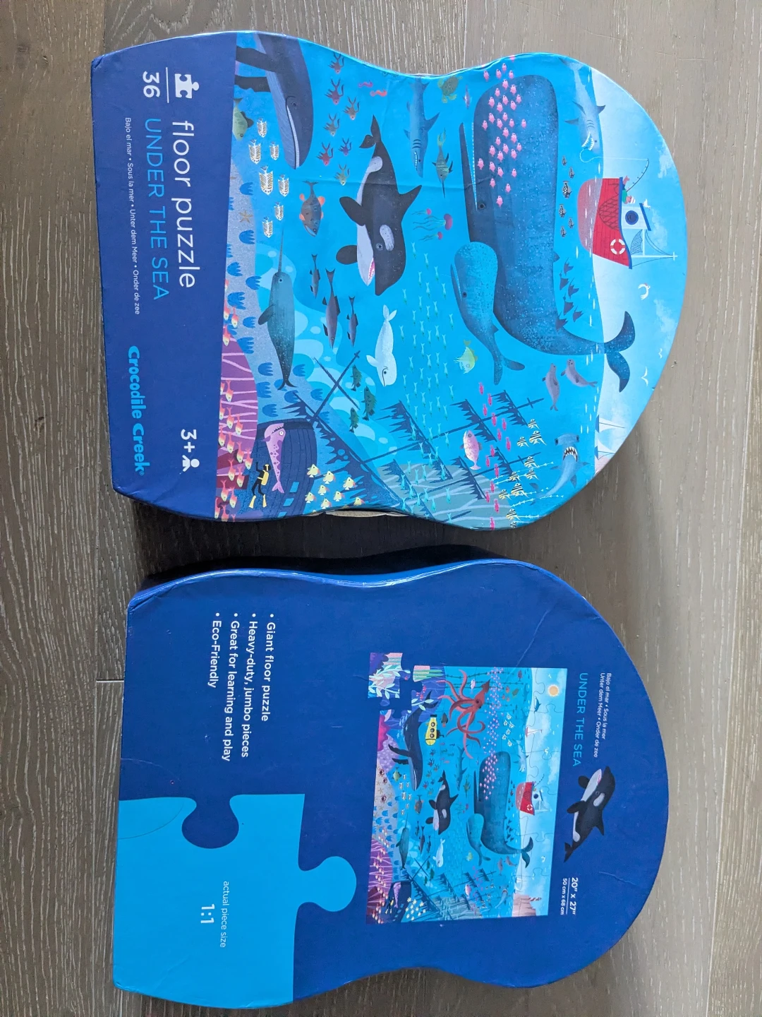 Crocodile Creek Under the Sea Floor Puzzle