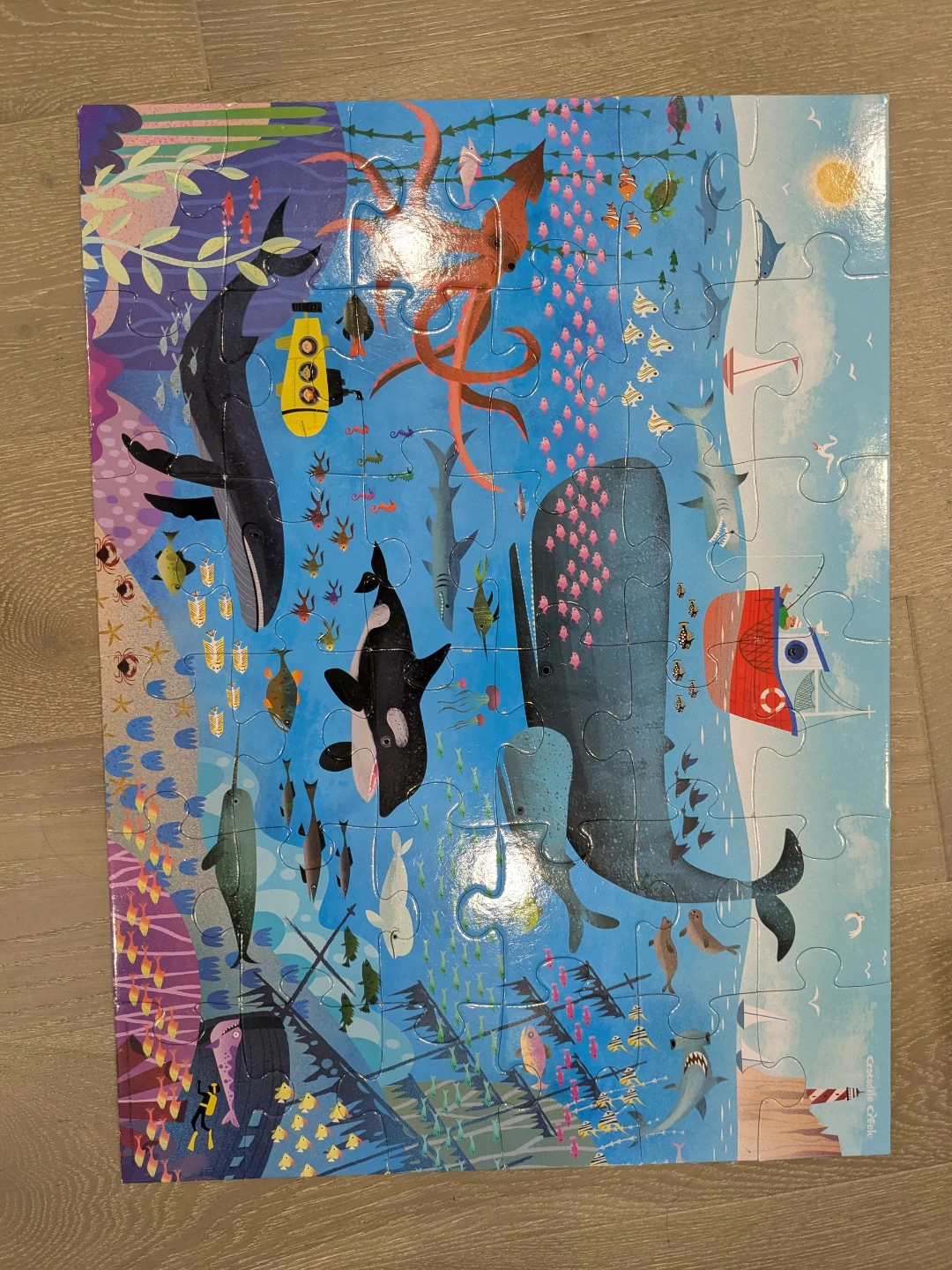 Crocodile Creek Under the Sea Floor Puzzle - photo 2