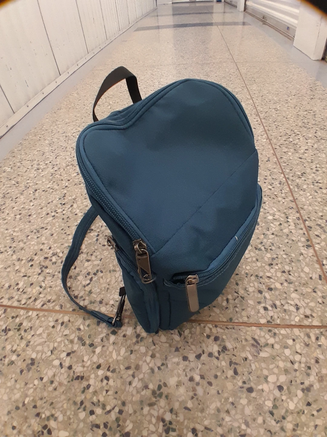 Teal Backpack Original Tracker Portable Size