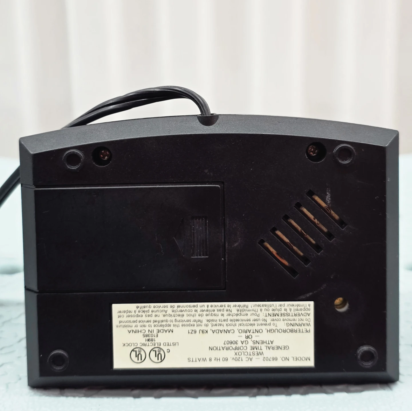 Westclox Digital Alarm Clock - photo 2