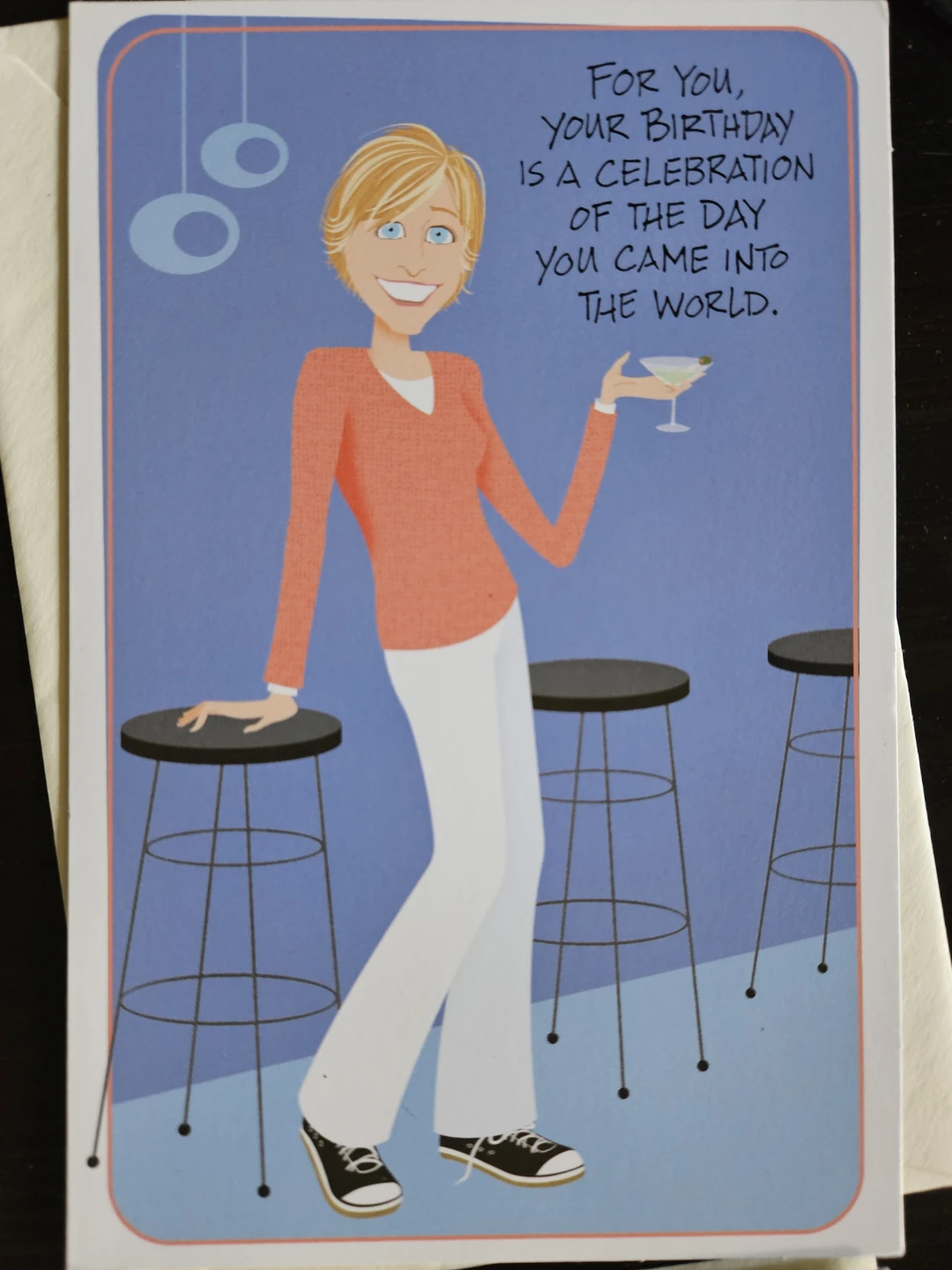 ⚽️ Ellen DeGeneres Greeting Cards - set of 5 MINT - photo 4