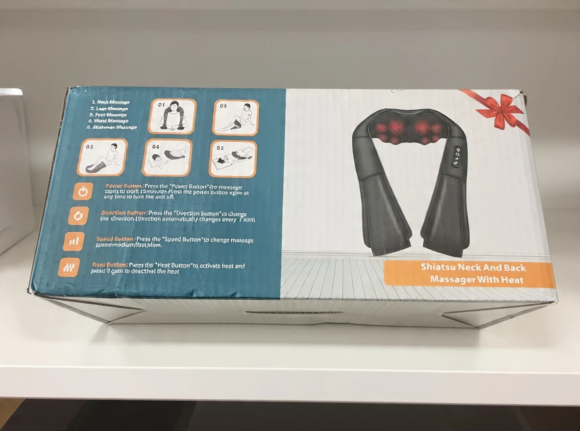 Shiatsu Neck and Shoulder Massager with Heat