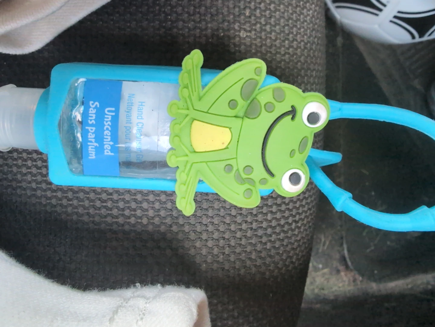 Unscented Hand Sanitizer with Frog Holder