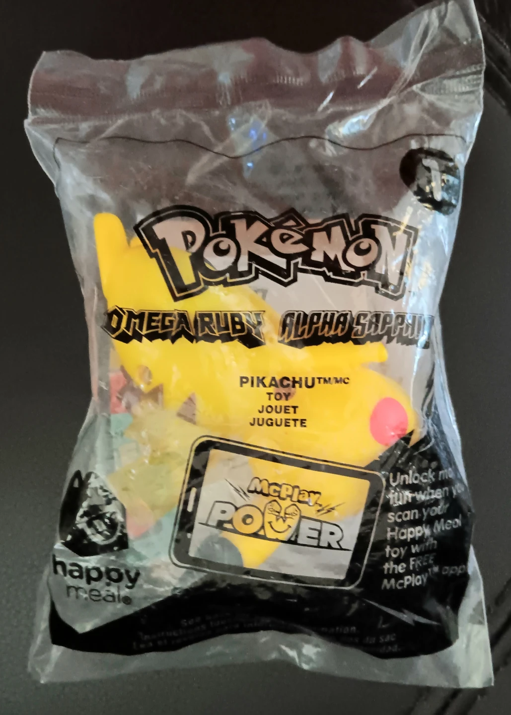 🐱McDonald's Pokemon Omega Ruby Alpha Sapphire Pikachu Toy🐱 - photo 2