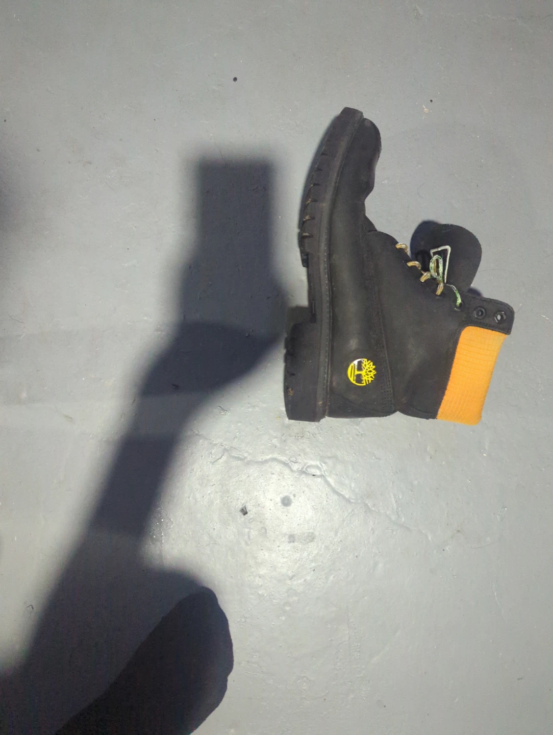 Timberland Black Boots with Orange Accent - photo 4