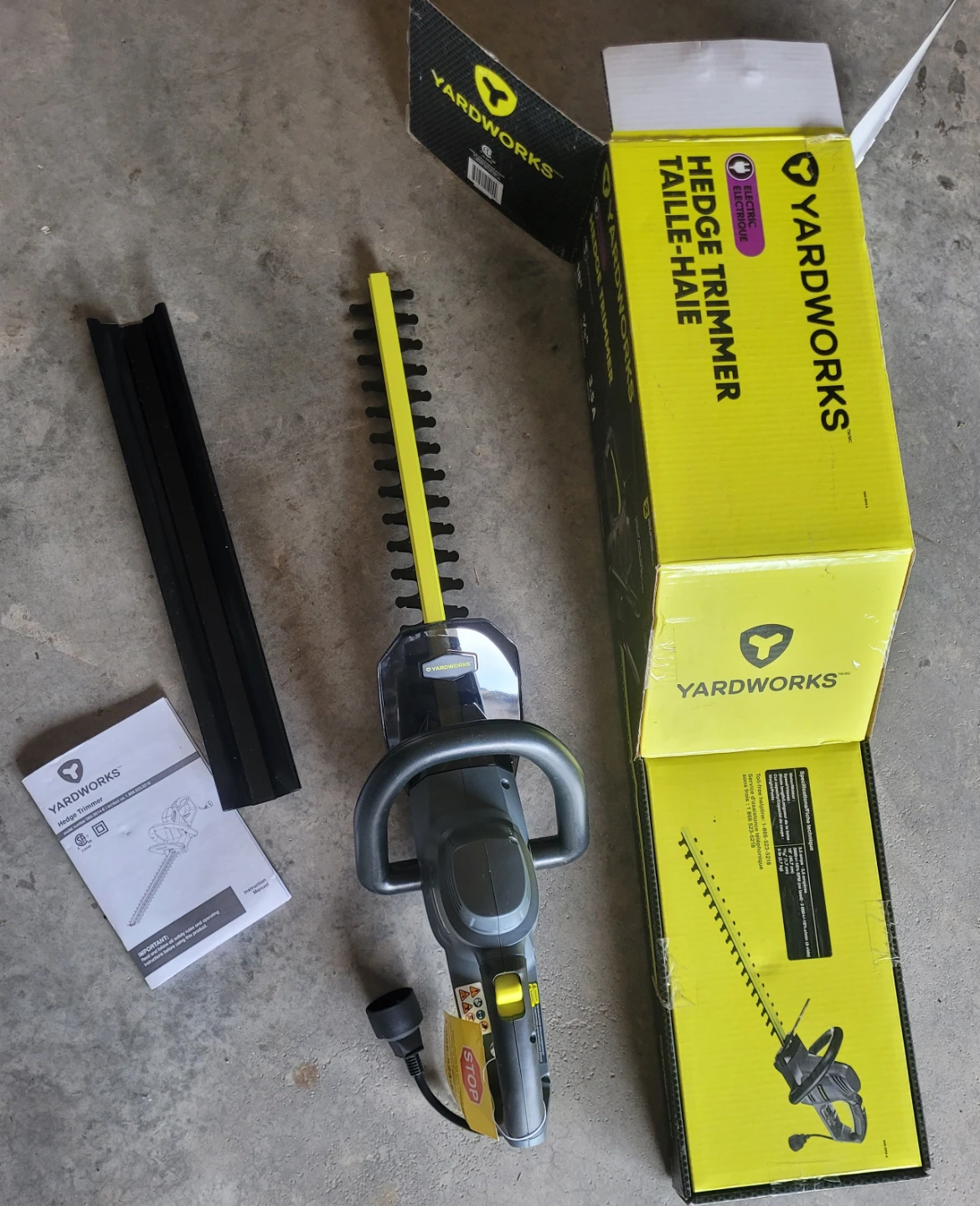 Yardworks Electric Hedge Trimmer
