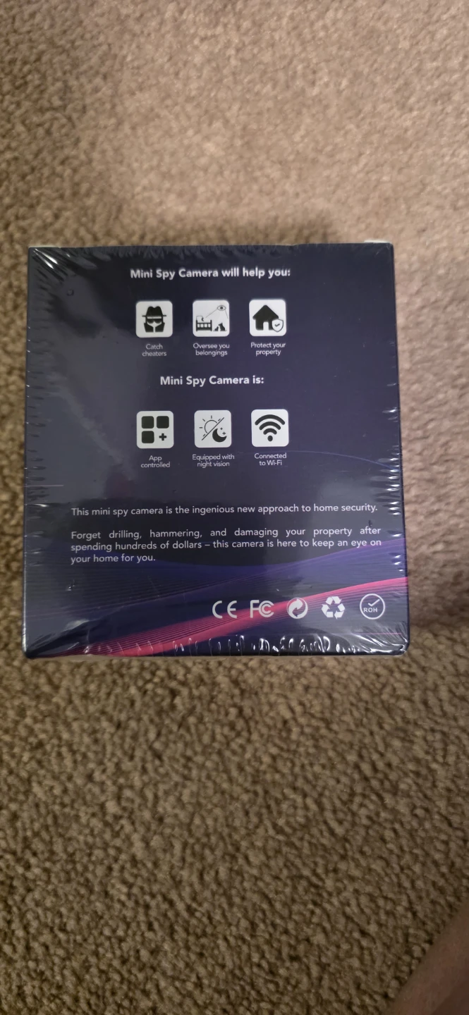 Mini Spy Camera - App Controlled, Night Vision, WiFi - photo 2