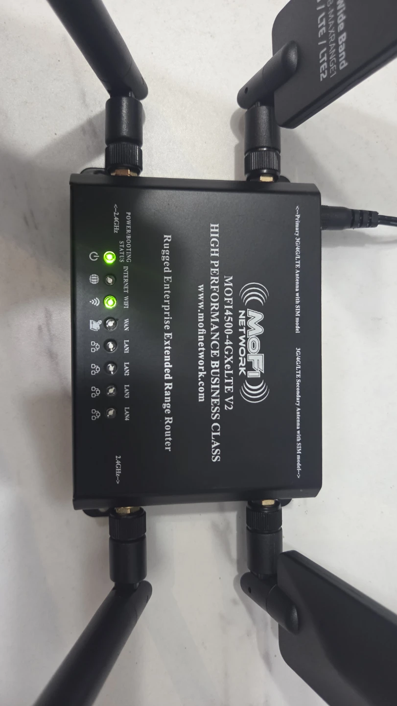 MoFi Network MOFI4500-4G-X LTE V2 Rugged Enterprise Router