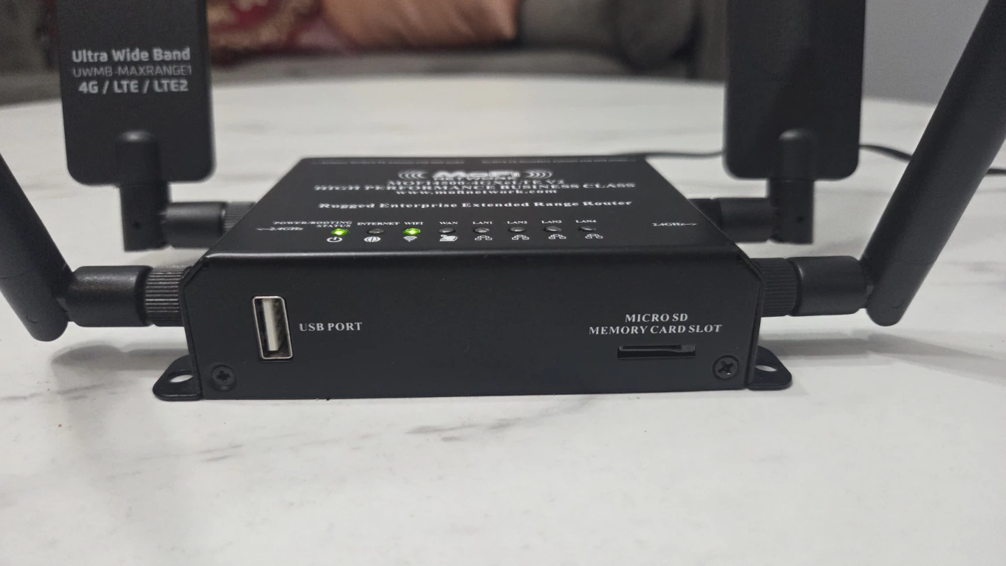 MoFi Network MOFI4500-4G-X LTE V2 Rugged Enterprise Router - photo 3