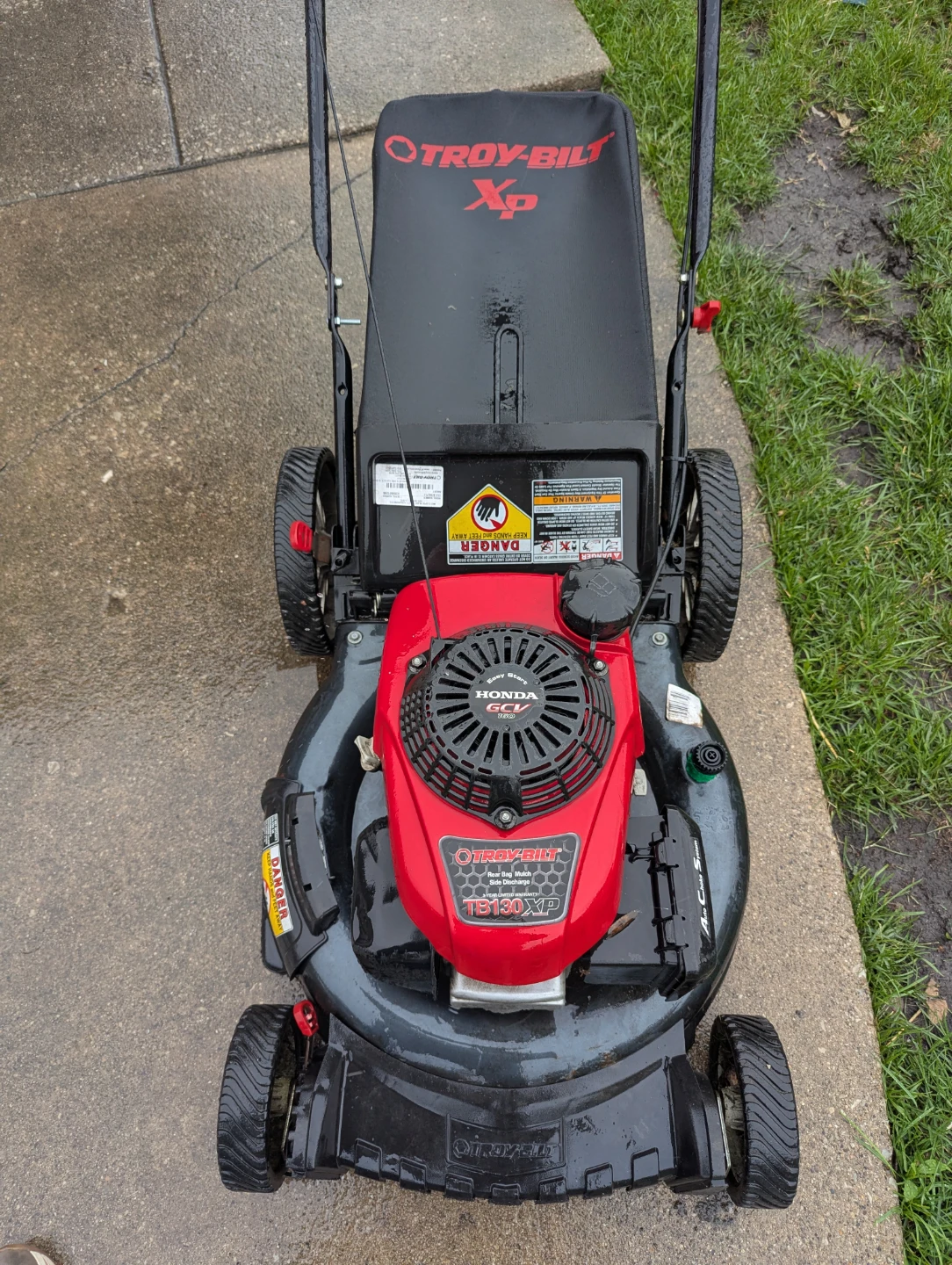 Troy-Bilt XP Lawn Mower with Honda Engine - photo 4