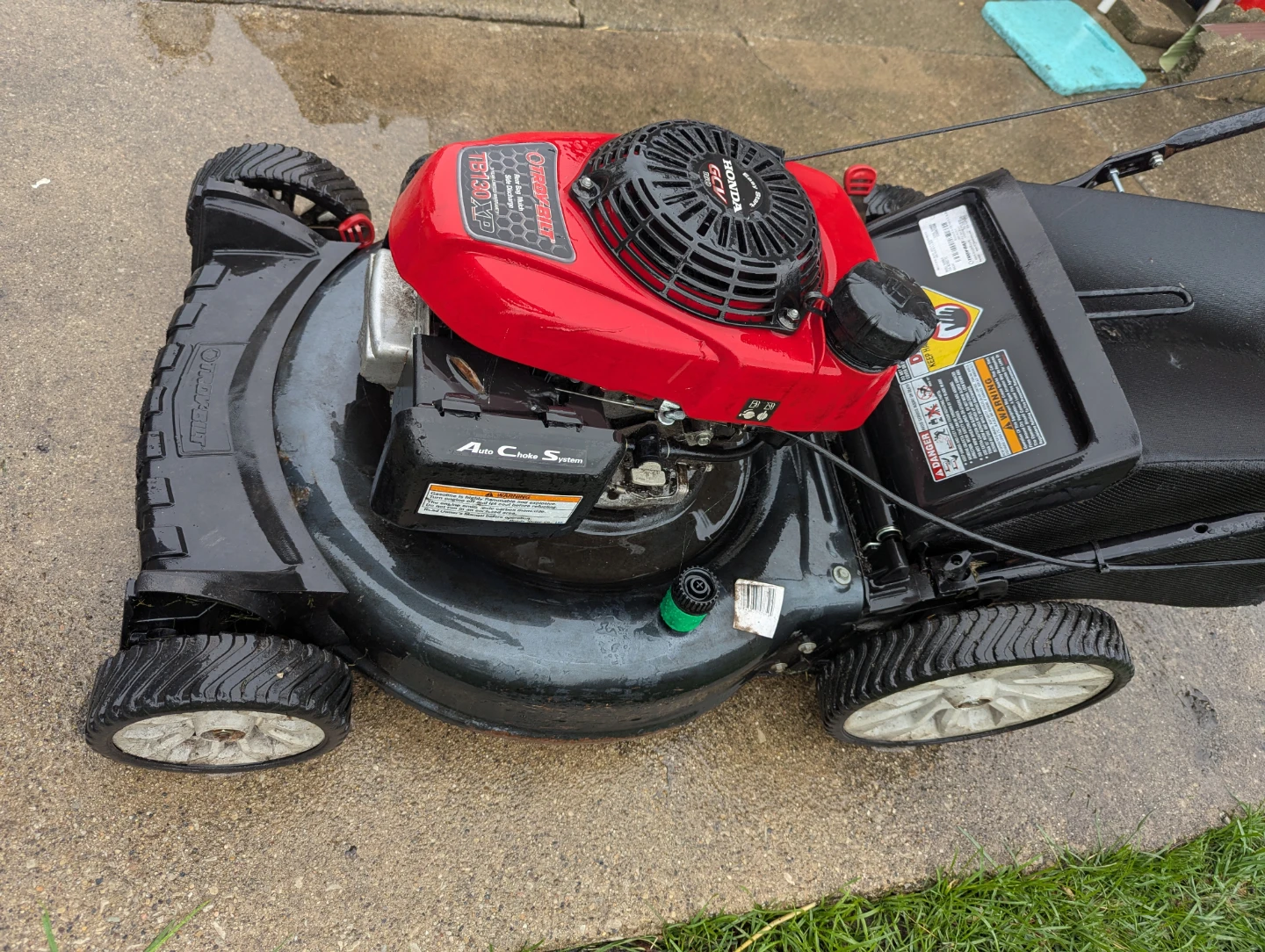 Troy-Bilt XP Lawn Mower with Honda Engine - photo 5