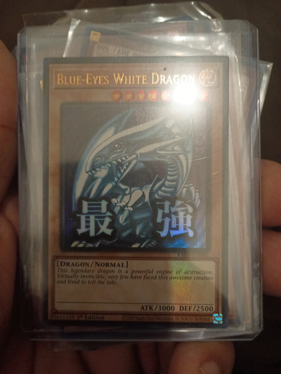 Yu-Gi-Oh! Blue-Eyes White Dragon 1st Edition Card