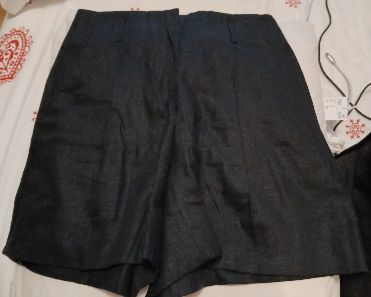 Banana Republic BR BLACK LINEN   Shorts Size 0