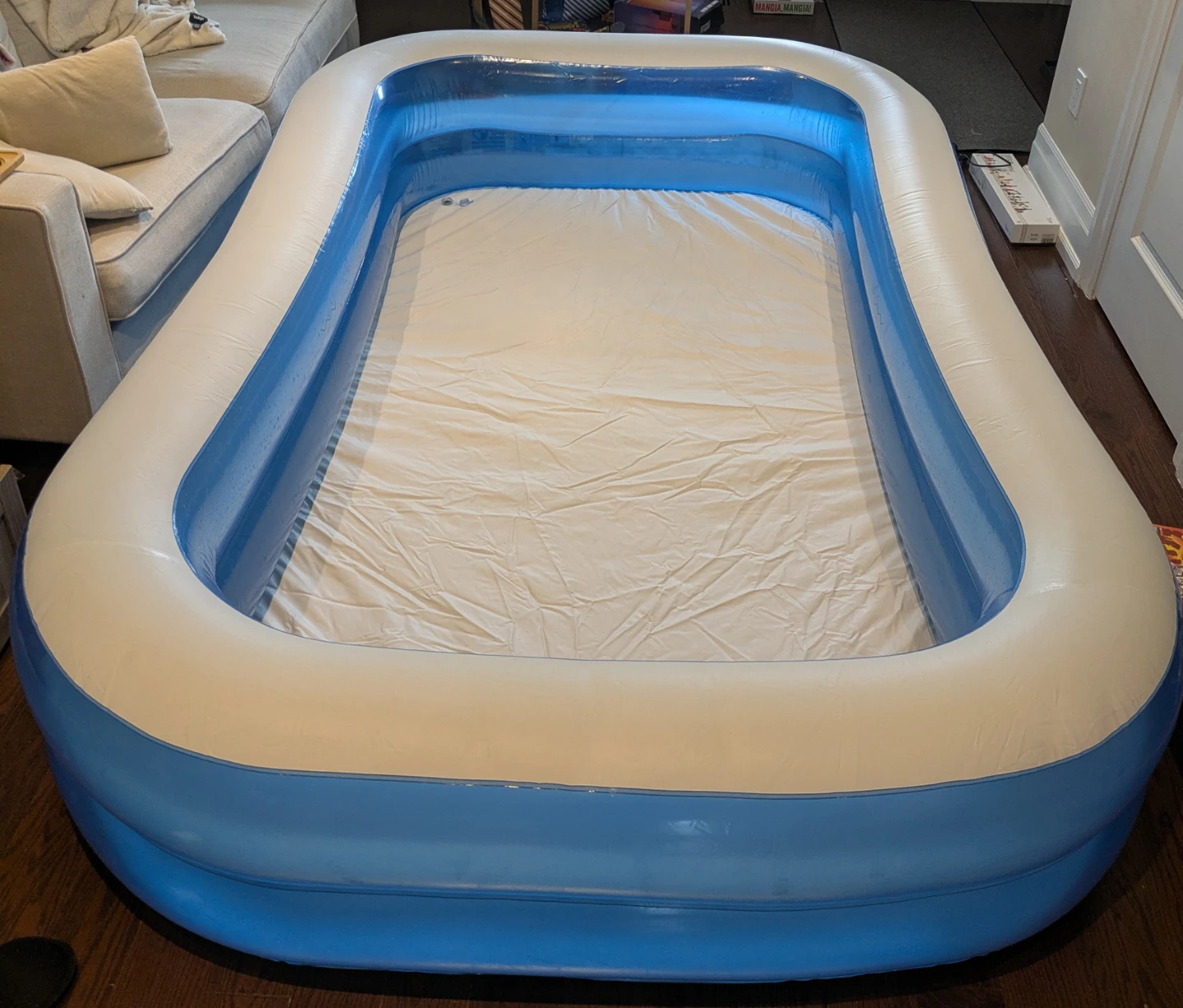 EUC Rectangular wading pool 5 ft x 8 ft x 20 inch