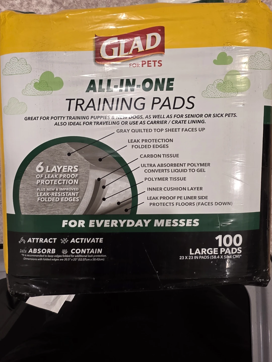 Glad Puppy Pad Holder and pads - NEW! - photo 5