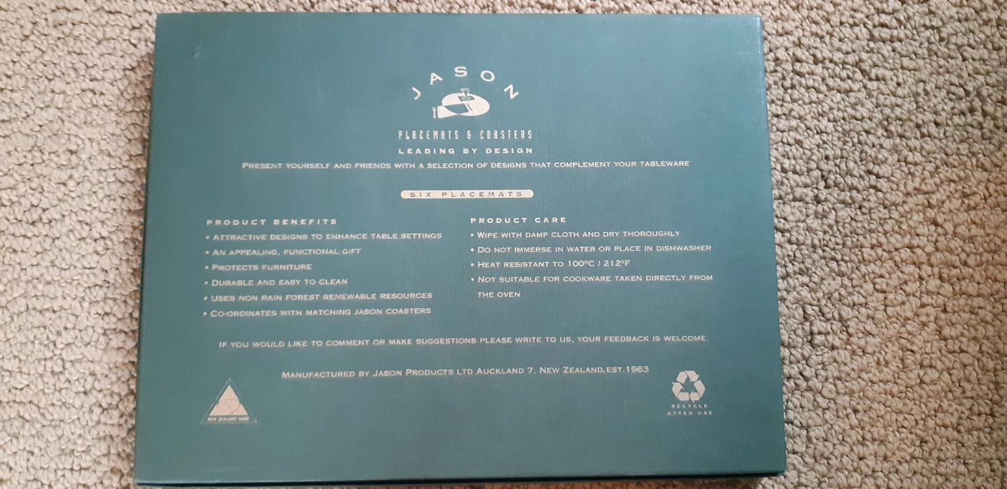 JASON Placemats (Set of 6) - photo 3