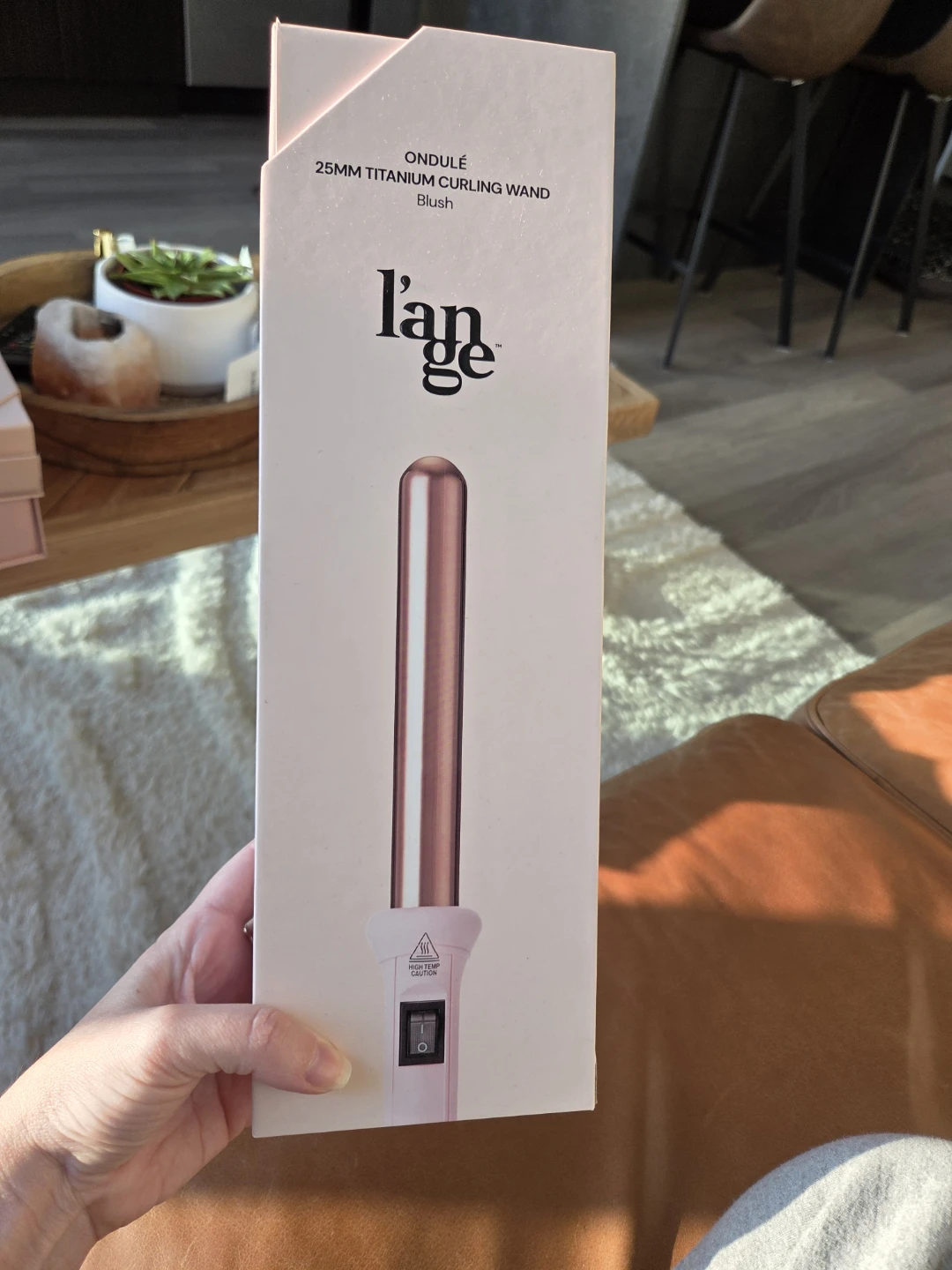 L'ange Ondulé 25mm Titanium Curling Wand