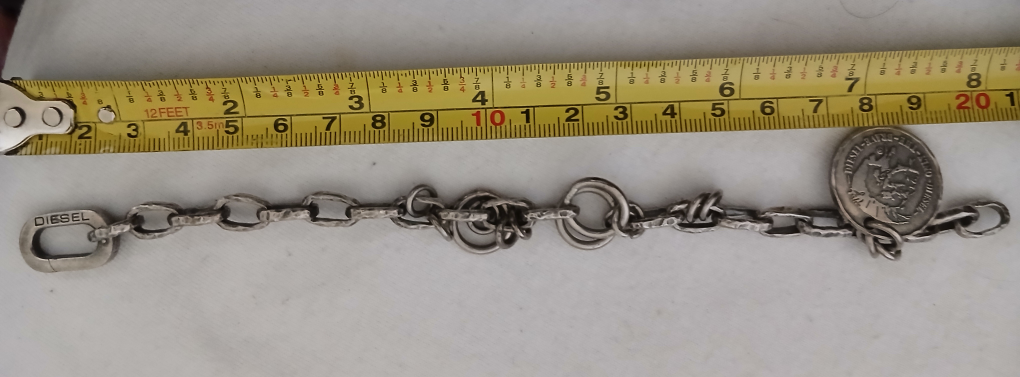 Diesel Silver Chain Bracelet - photo 3
