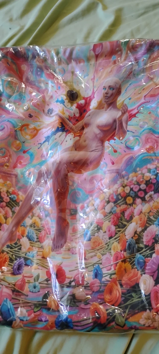 Drawstring Bag with Anime Character Print - photo 3