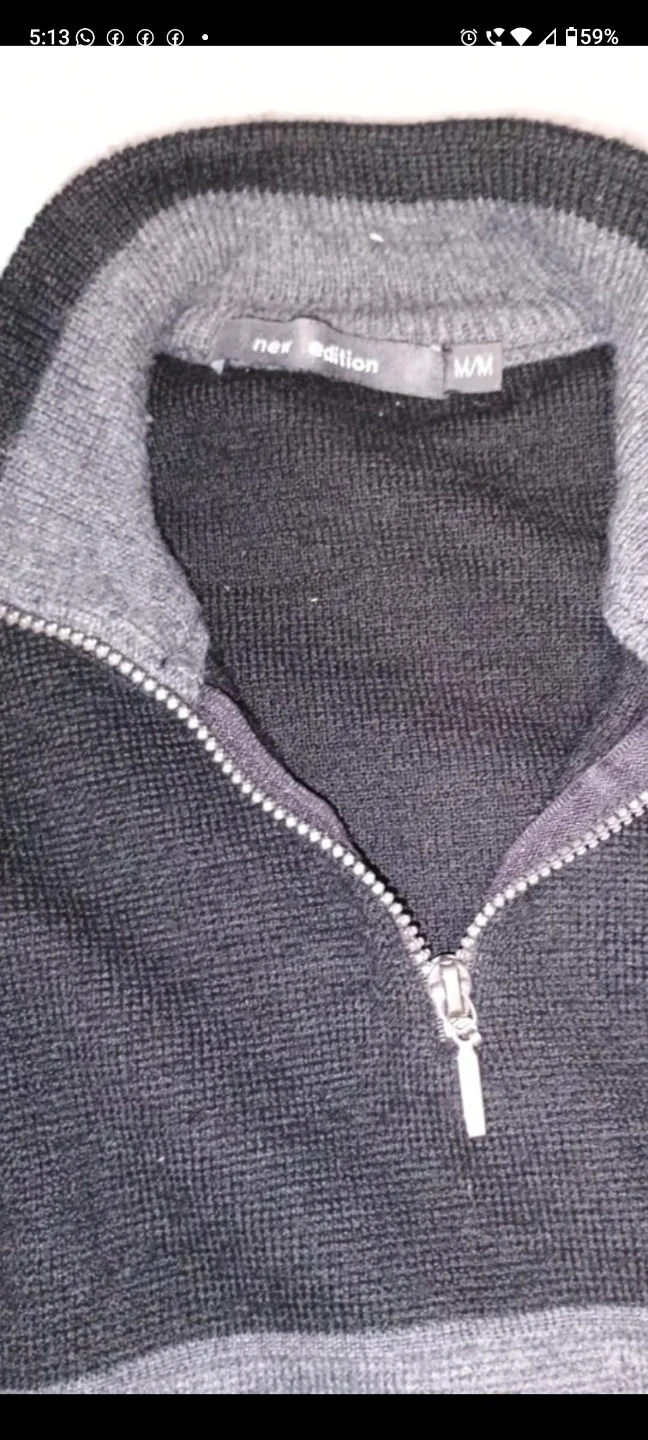 ⚽  New Edition Quarter Zip Sweater M/M - photo 2
