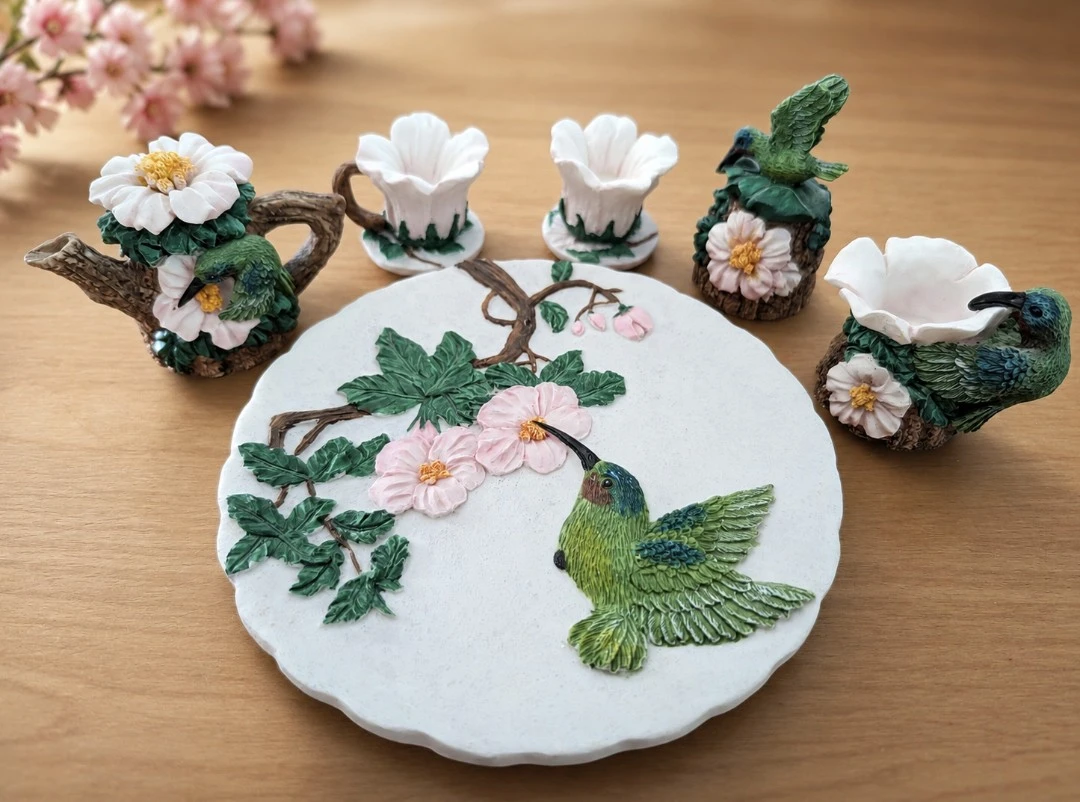 Grandma's vintage mini tea set
