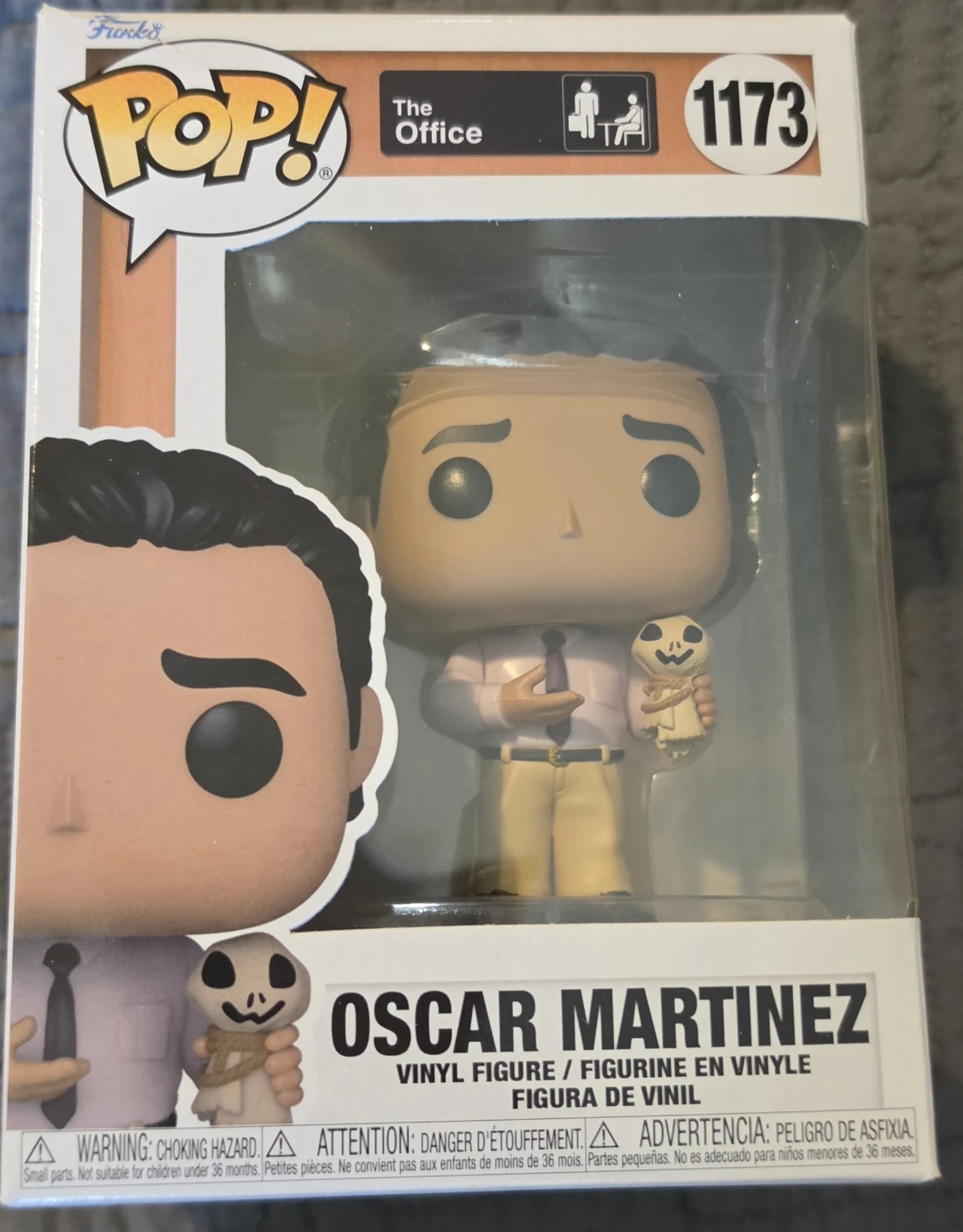 Funko Pop! The Office Oscar Martinez #1173 Vinyl Figure