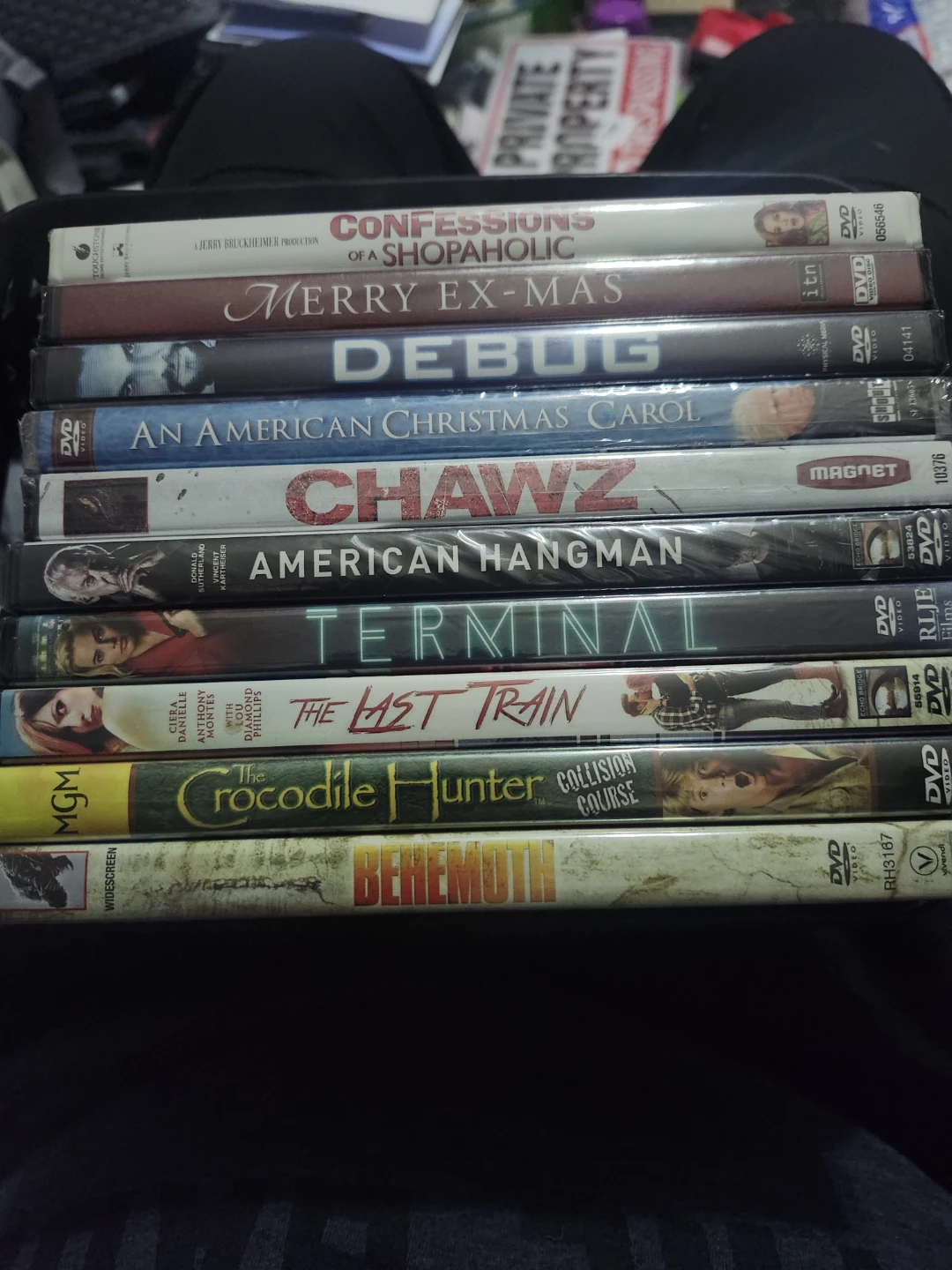 Lot of 10 DVDs: Confessions of a Shopaholic, Chawz & more