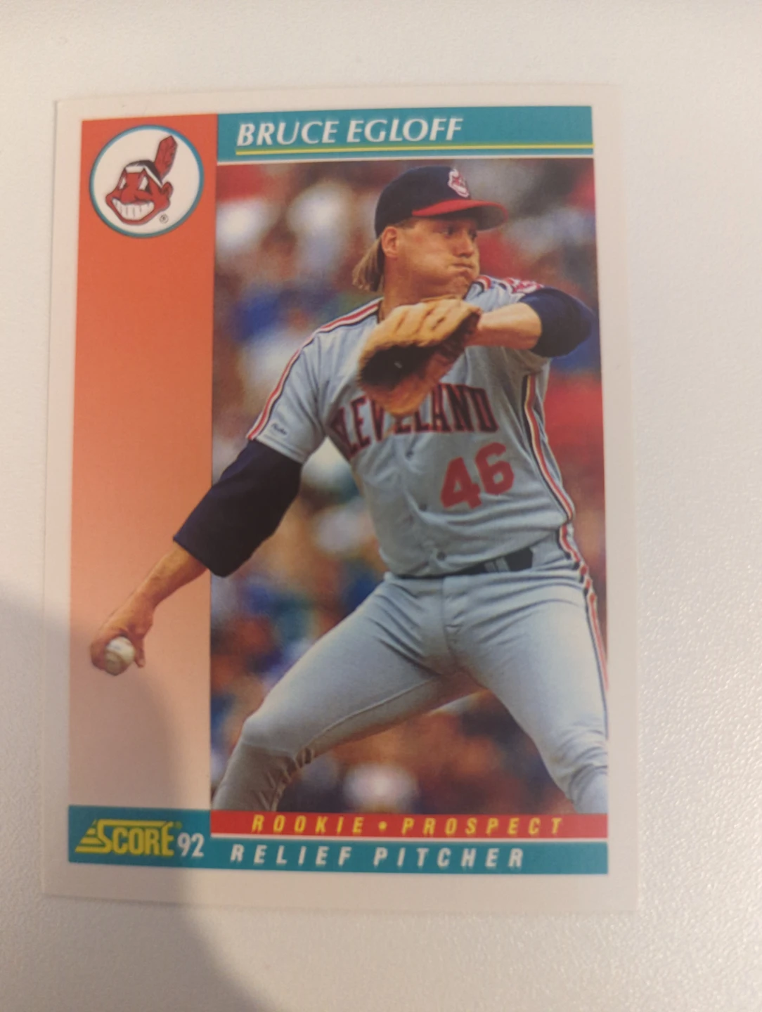 1992 Score Bruce Egloff Baseball Card ⚽