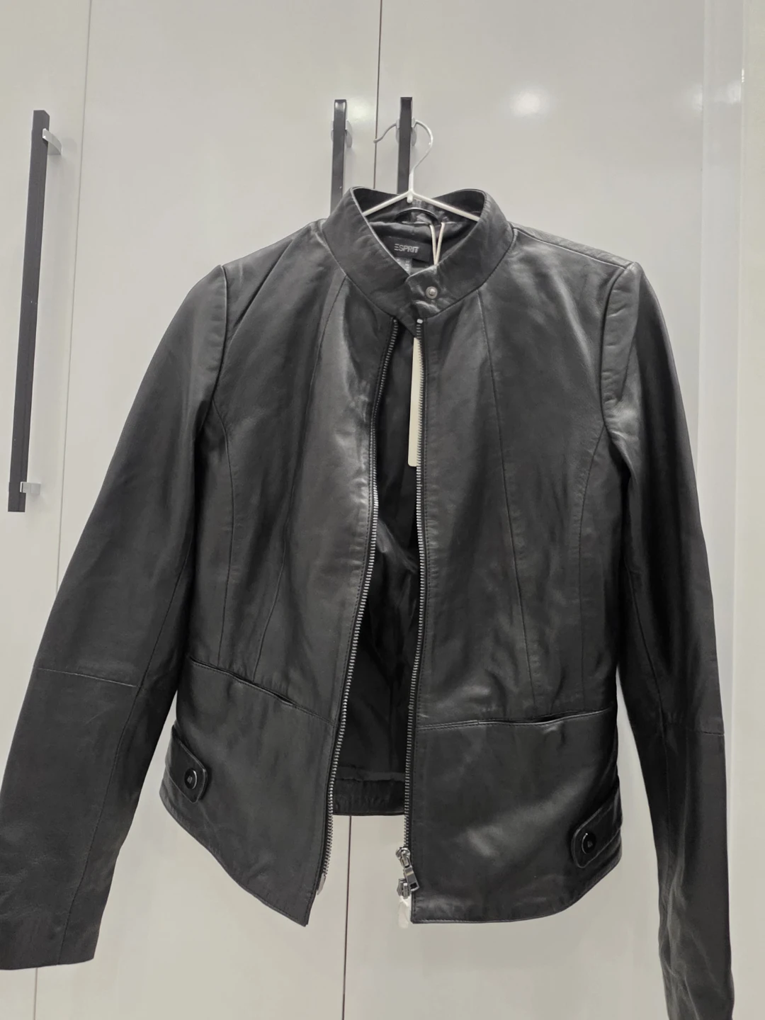Esprit Black Leather Jacket