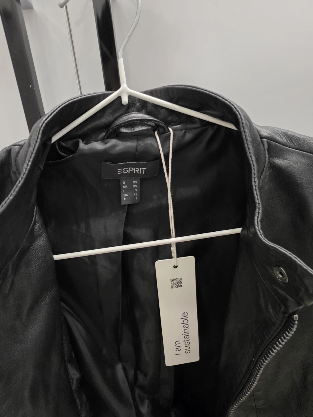 Esprit Black Leather Jacket - photo 3