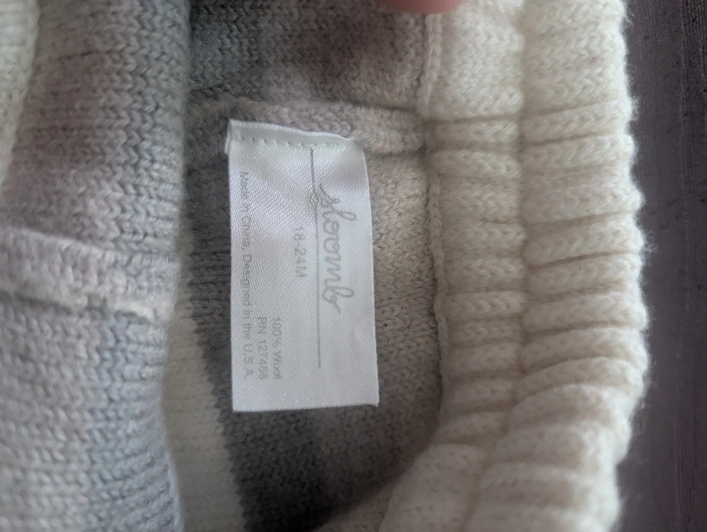 Sloombs 100% Wool Striped Pants - photo 5