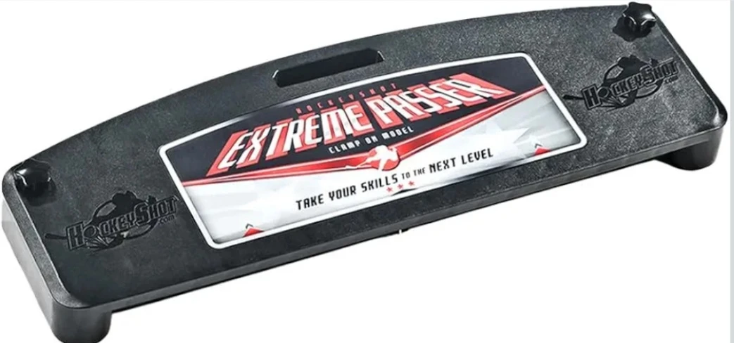HockeyShot Extreme Passer Clamp On 30" with Synthetic Ice Pad