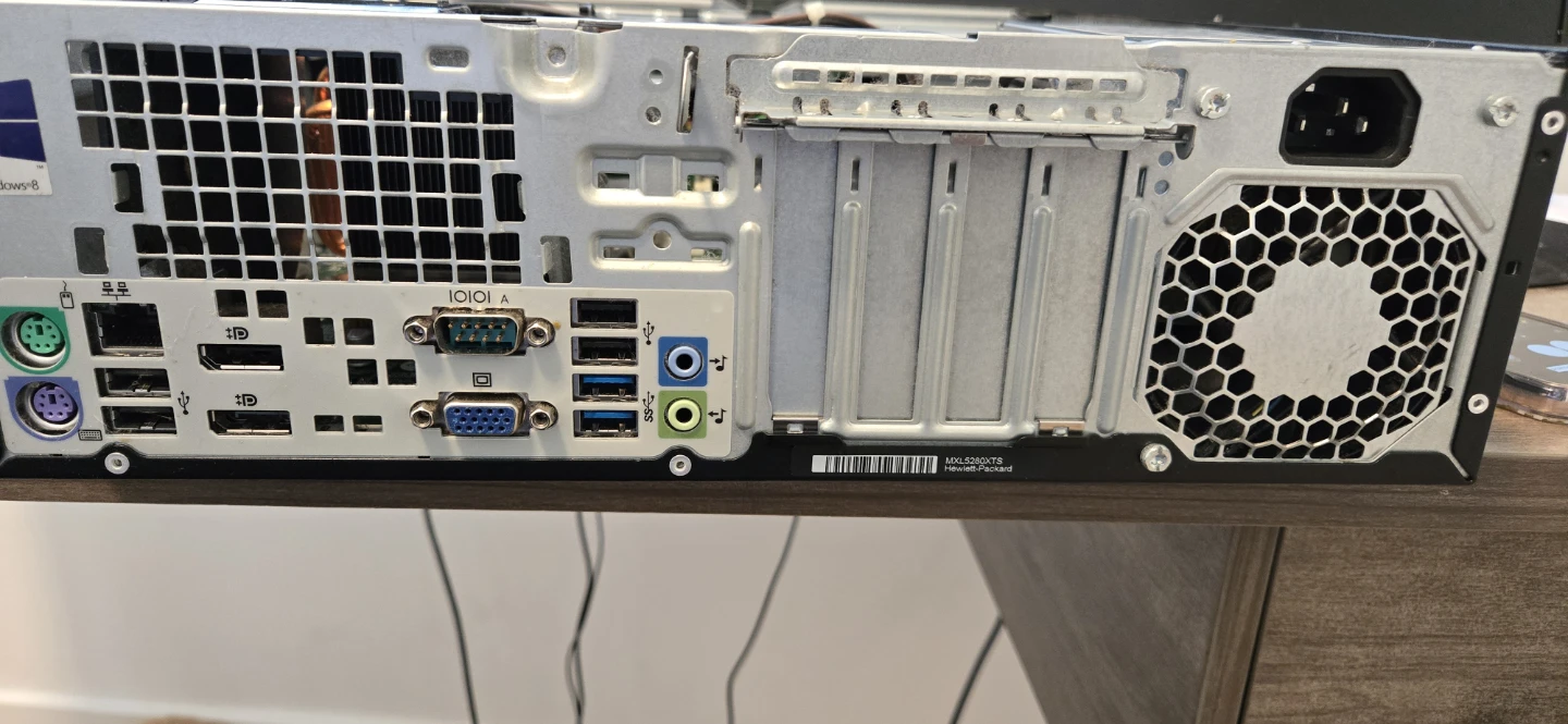 HP EliteDesk Desktop Computer with monitor - photo 2