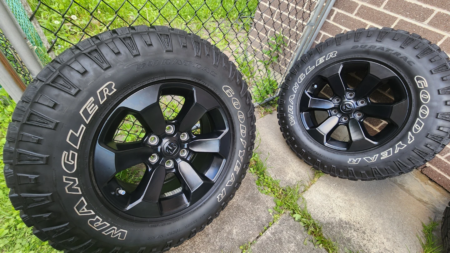 Goodyear Wrangler Duratrac Tires and Rims - photo 3