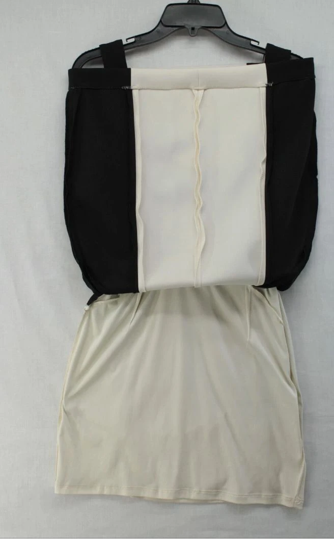 Guess Black & White Sleeveless Dress Size 4 - photo 4