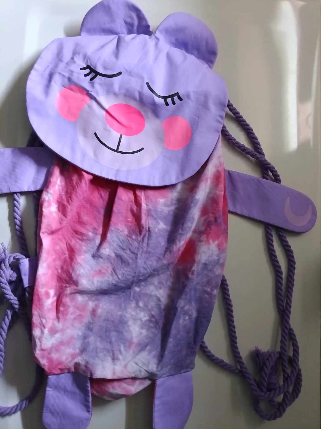 ⚽ space bear drawstring bag