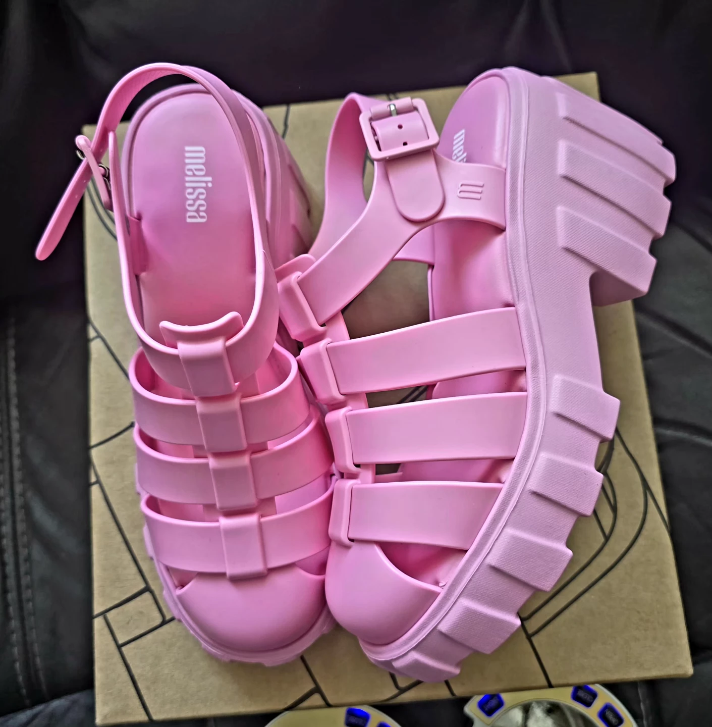 Brand new Melissa women sandals Pink Made in Brazil