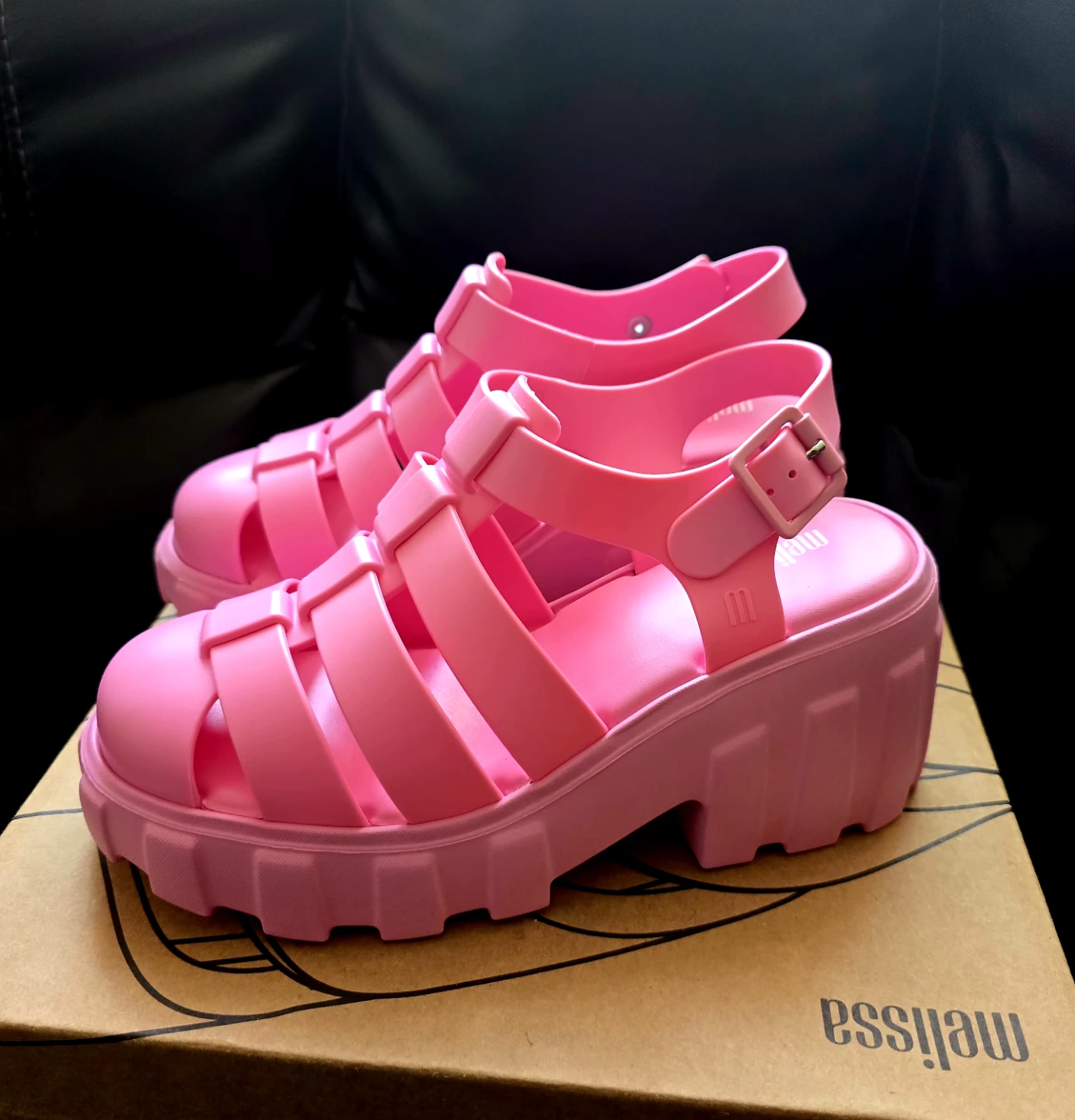 Brand new Melissa women sandals Pink Made in Brazil - photo 2