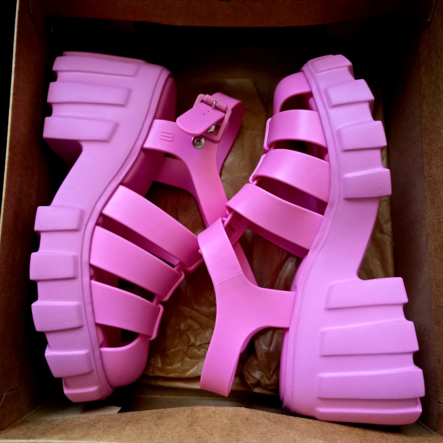 Brand new Melissa women sandals Pink Made in Brazil - photo 5